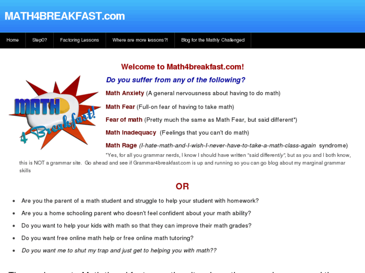 www.math4breakfast.com