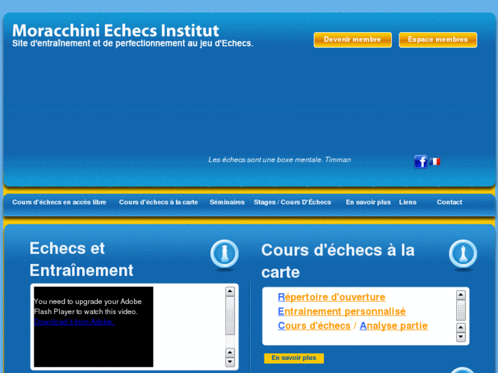 www.moracchini-echecs-institut.com