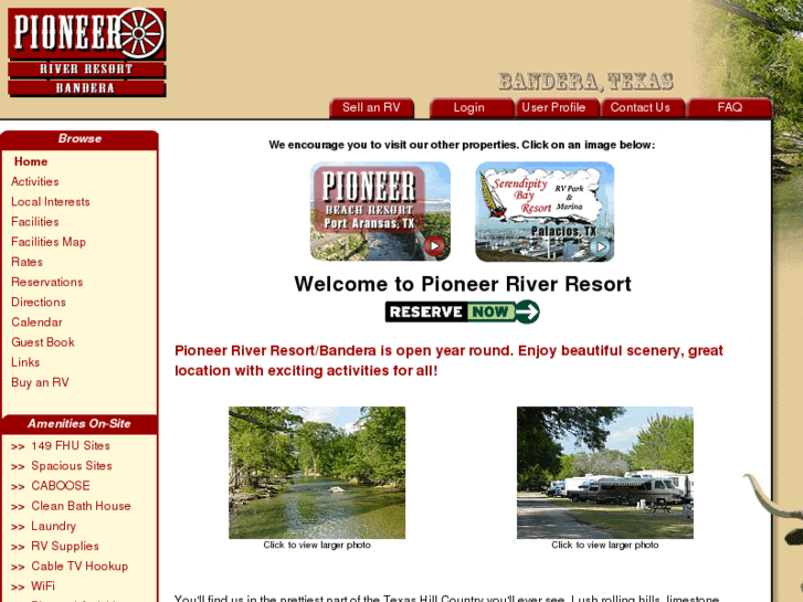 www.pioneerriverresort.com