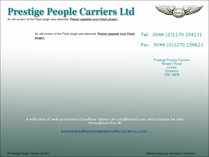 www.prestigepeoplecarriers.com