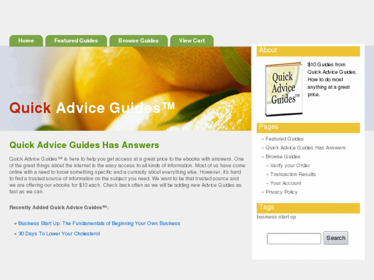 www.quickadviceguides.com