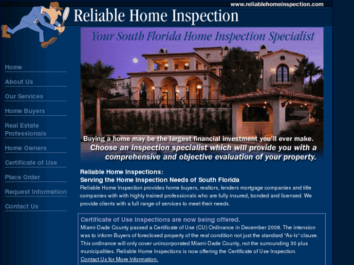 www.reliablehomeinspection.com