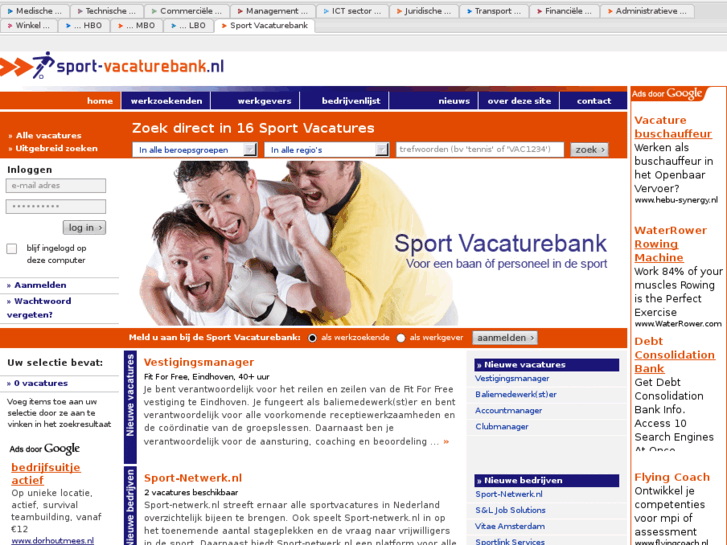 www.sport-vacaturebank.nl