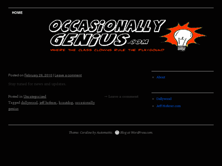 www.theoccasionalgenius.com