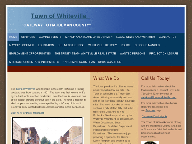 www.townofwhiteville.com