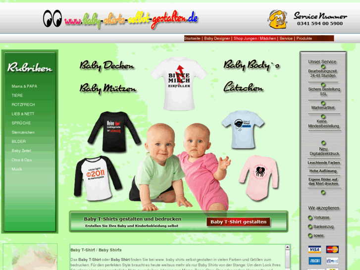 www.baby-shirts-selbst-gestalten.de