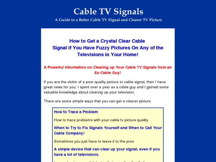 www.cabletvsignals.com