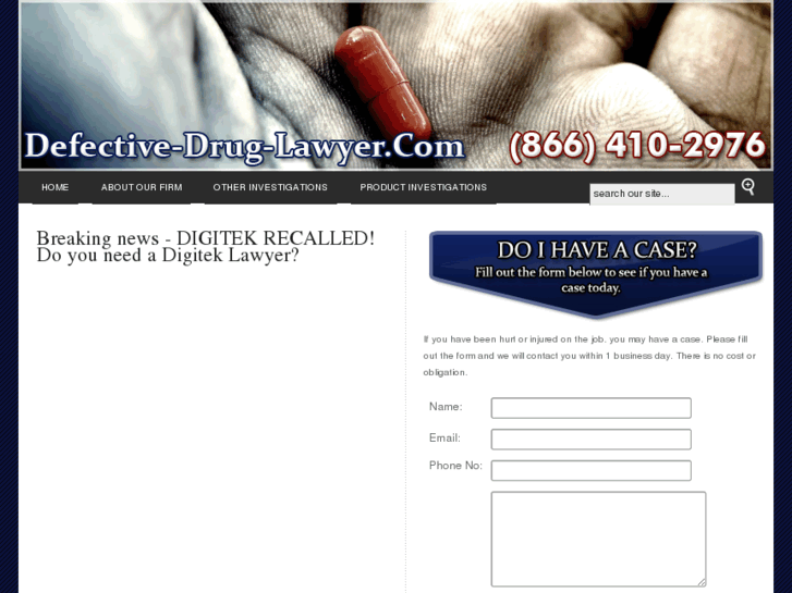 www.defective-drug-lawyer.com