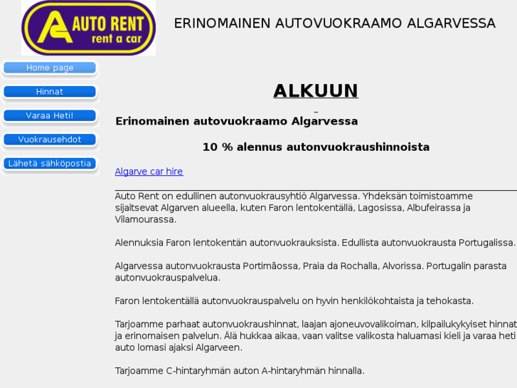 www.erinomainen-autovuokraamo-algarvessa.com