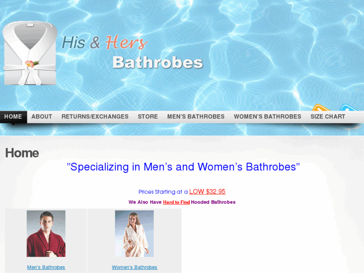 www.hisandhersbathrobes.com