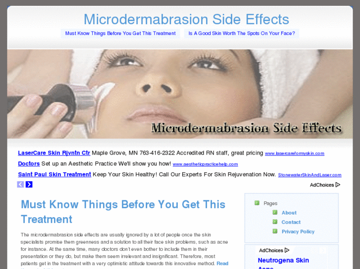 www.microdermabrasionsideeffects.net