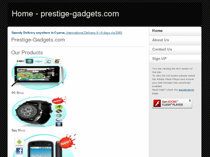 www.prestige-gadgets.com