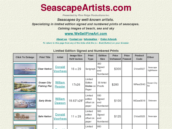 www.seascapeartists.com