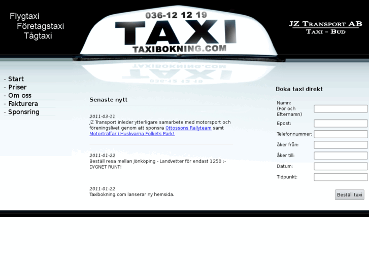 www.taxibokning.com