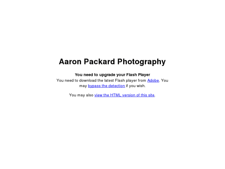 www.aaronpackard.com