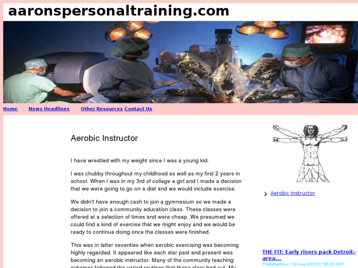 www.aaronspersonaltraining.com