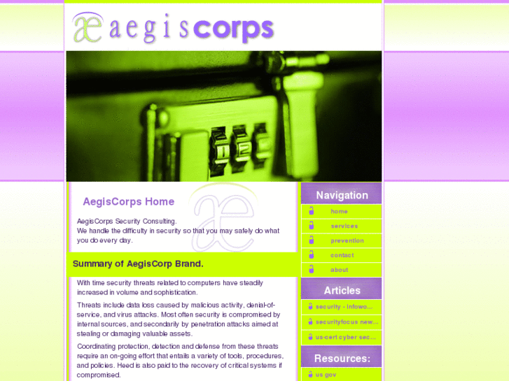 www.aegiscorps.com