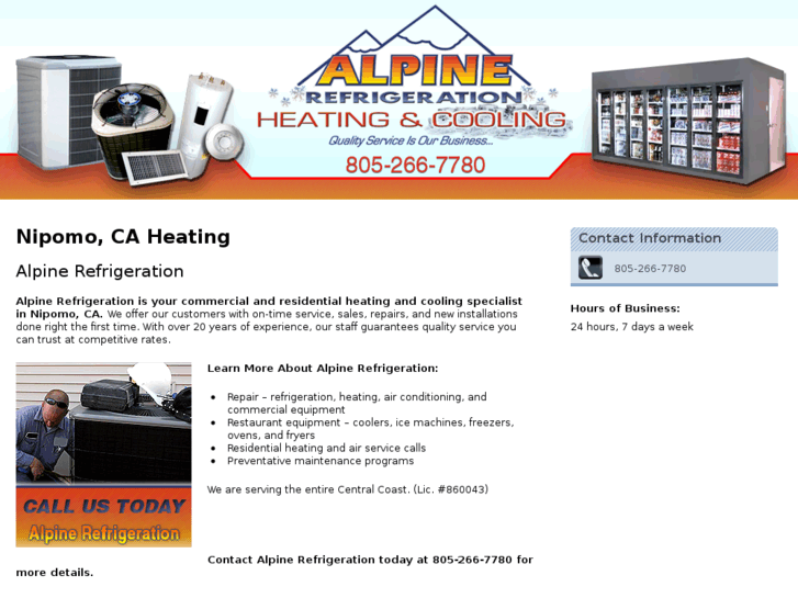 www.alpinerefrigerationandheating.com