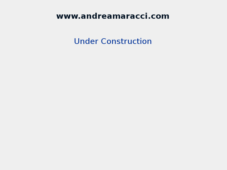 www.andreamaracci.com