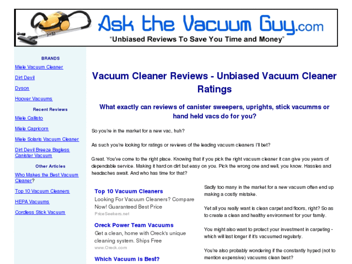 www.askthevacuumguy.com