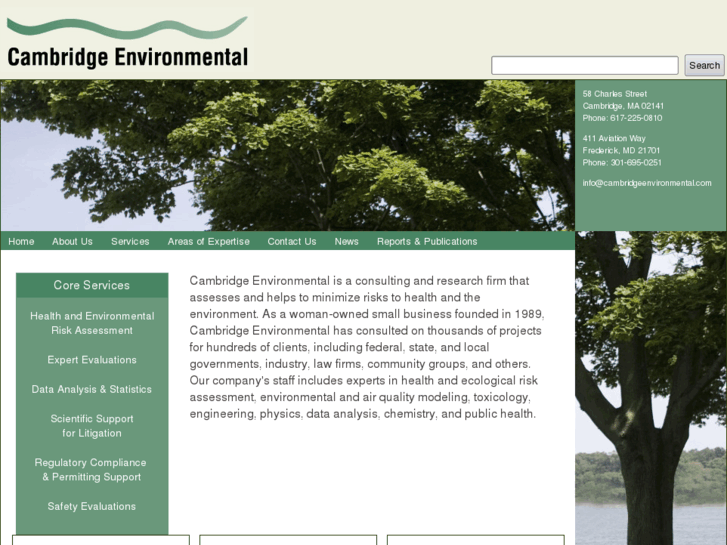 www.cambridgeenvironmental.net