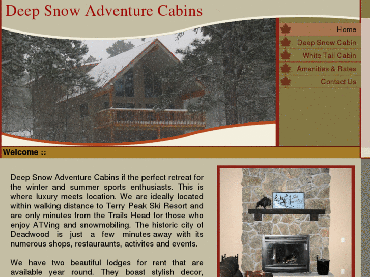 www.deepsnowadventurecabins.com