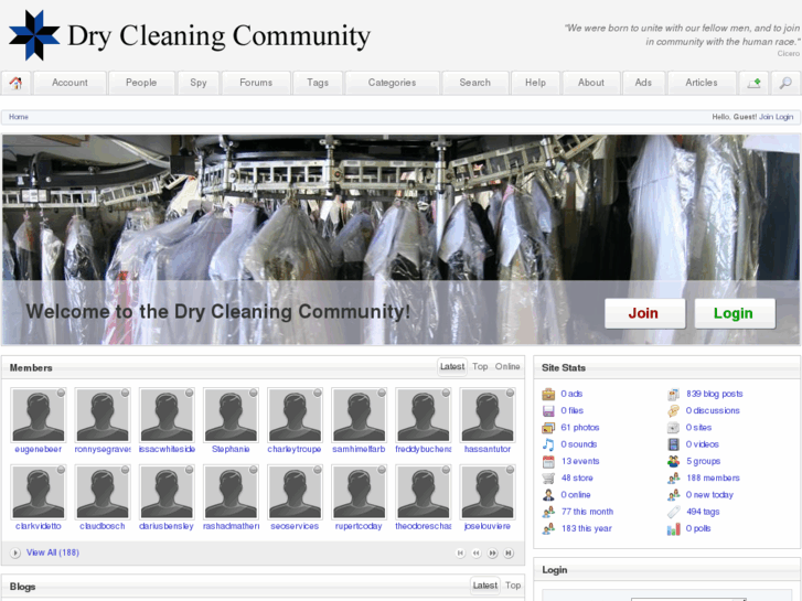 www.drycleaningcommunity.com