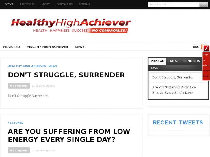 www.healthyhighachiever.com