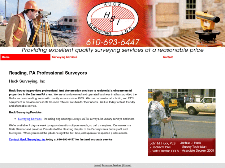 www.hucksurveying.com