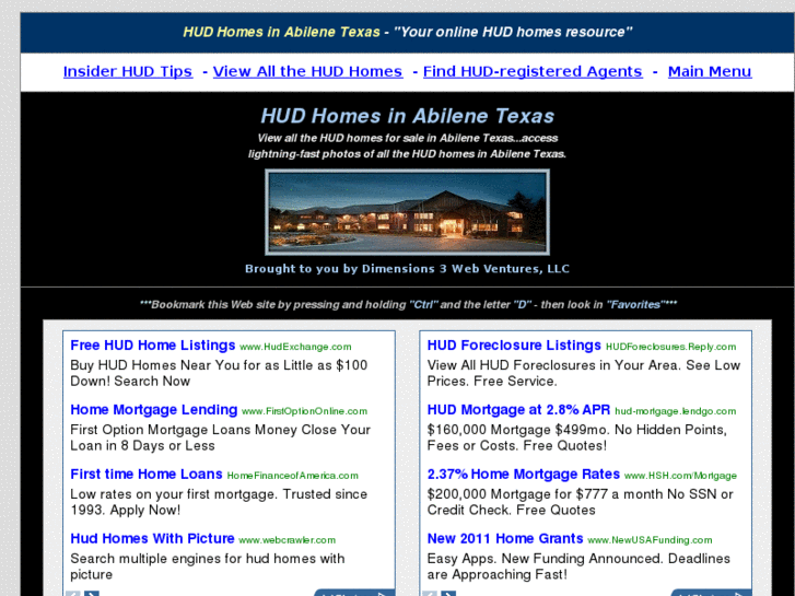 www.hud-homes-in-abilene-texas.info
