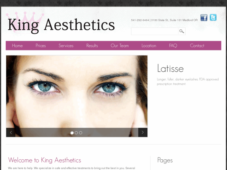 www.kingaesthetics.com