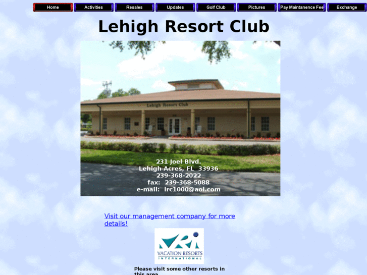 www.lehighresortclub.us