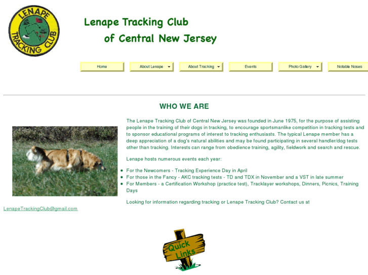 www.lenapetrackingclub.org