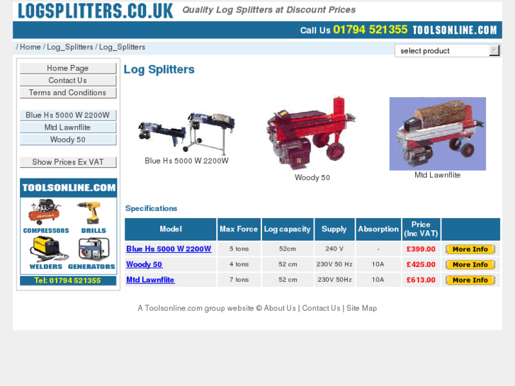 www.logsplitters.co.uk