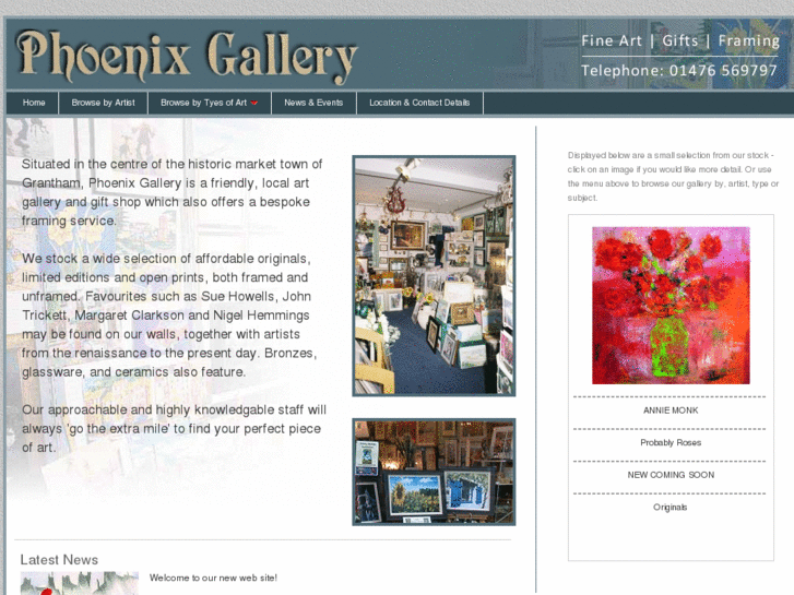 www.phoenixgallerygrantham.co.uk