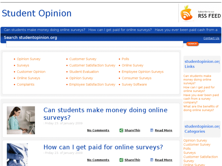 www.studentopinion.org