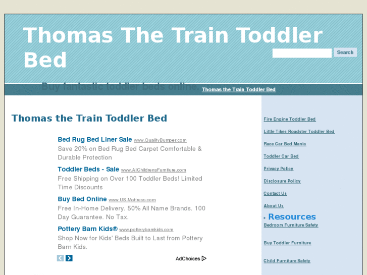 www.thomasthetraintoddlerbed.com