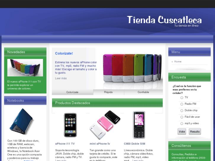 www.tiendacuscatleca.com