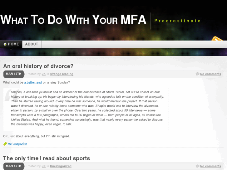 www.whattodowithyourmfa.com