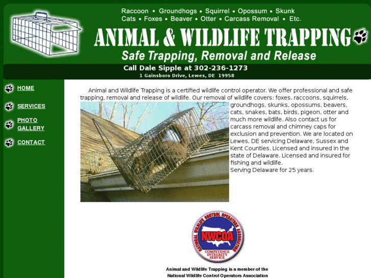 www.animalwildlifetrapping.com