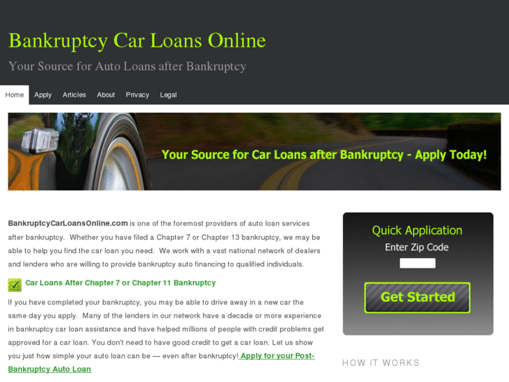 www.bankruptcycarloansonline.com