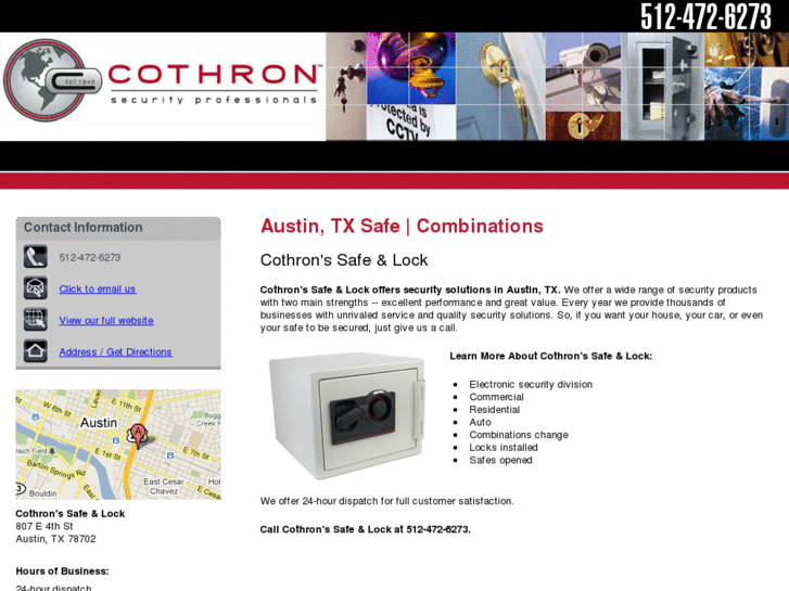 www.cothronssafeandlock.com