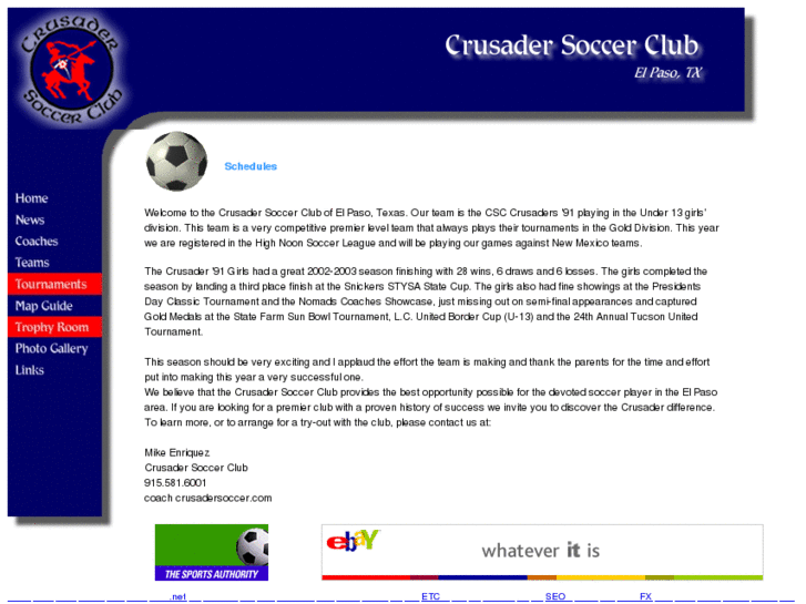 www.crusadersoccer.com