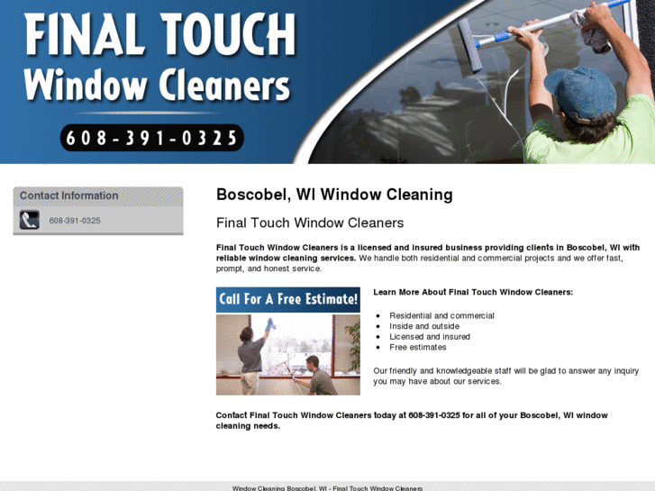 www.finaltouchwindowcleaners.com