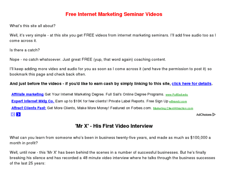 www.freeseminarvideos.com