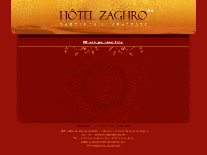 www.hotel-zaghro.com