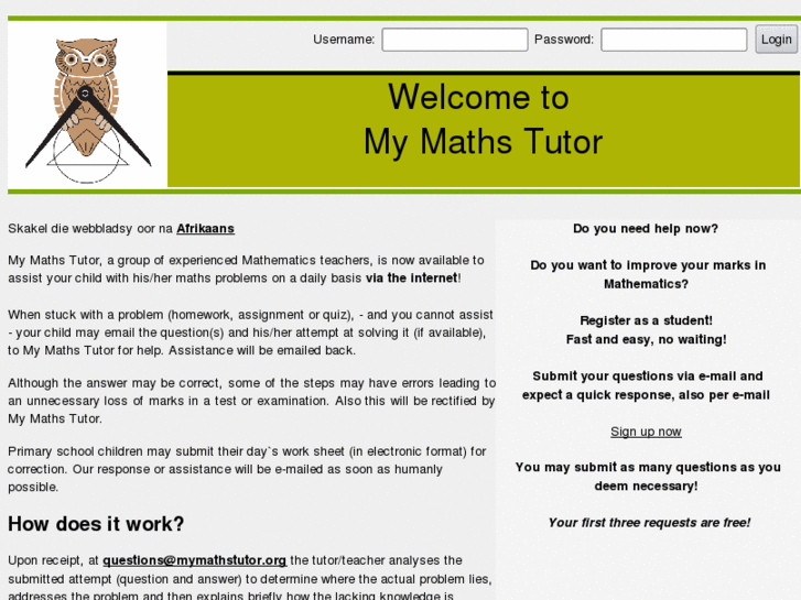 www.mymathstutor.org