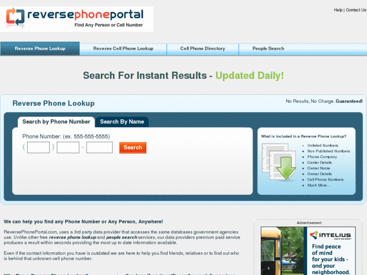 www.reversephoneportal.com