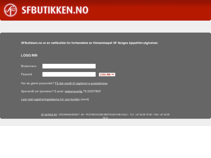 www.sfbutikken.no