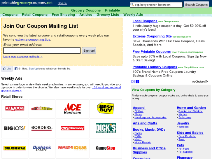 www.sundaypapercoupons.org